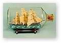 ship model and ship in bottle