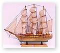ship model and ship in bottle