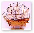 ship model and ship in bottle