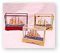 ship model and ship in bottle