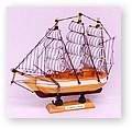 ship model and ship in bottle
