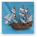 ship model and ship in bottle