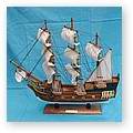 ship model and ship in bottle